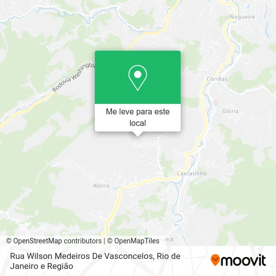 Rua Wilson Medeiros De Vasconcelos mapa