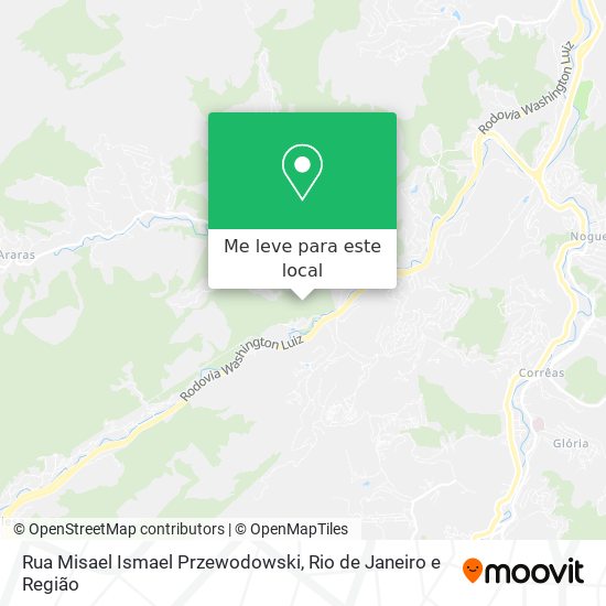 Rua Misael Ismael Przewodowski mapa