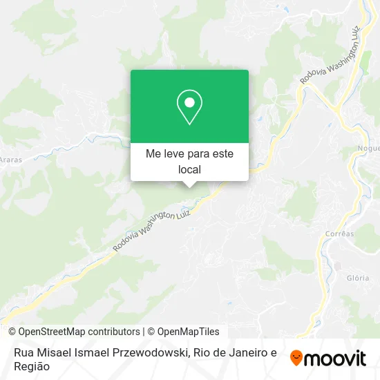 Rua Misael Ismael Przewodowski mapa