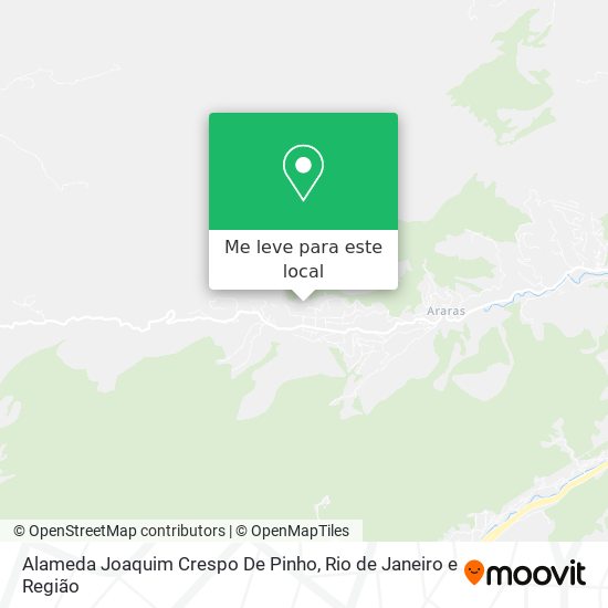 Alameda Joaquim Crespo De Pinho mapa
