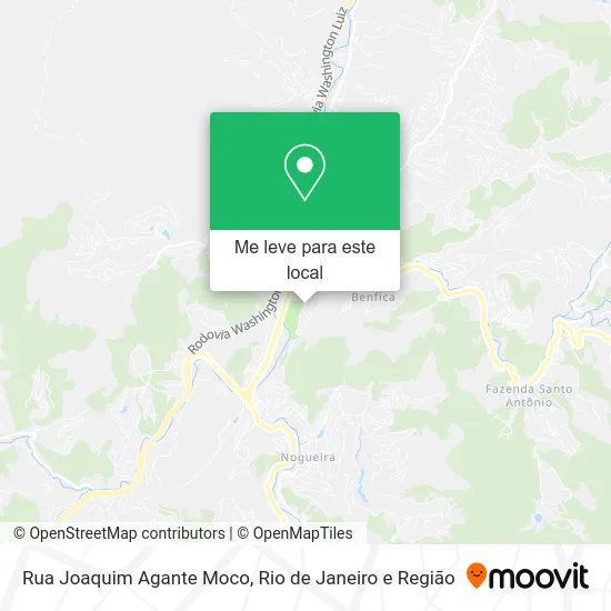 Rua Joaquim Agante Moco mapa
