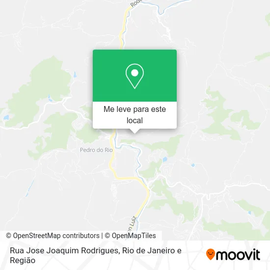 Rua Jose Joaquim Rodrigues mapa