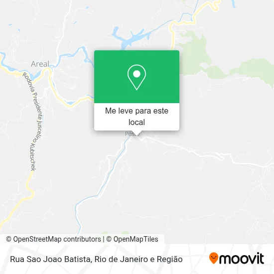 Rua Sao Joao Batista mapa