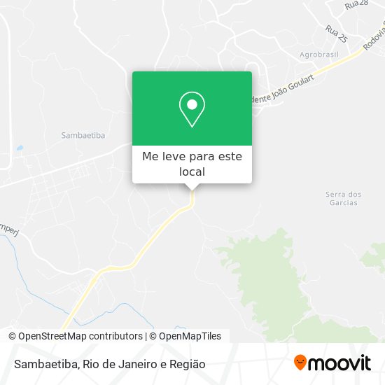 Sambaetiba mapa