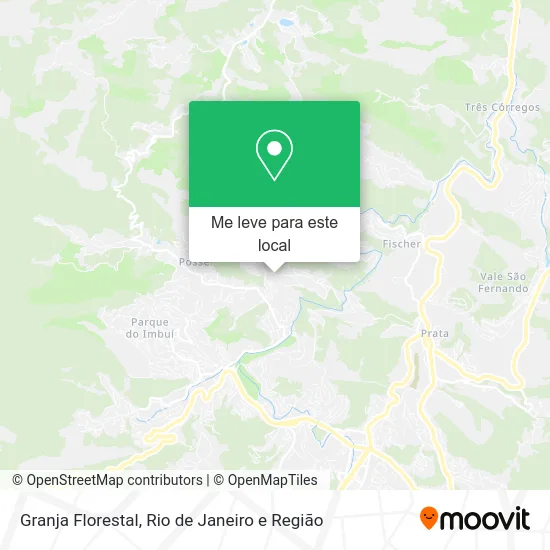 Granja Florestal mapa