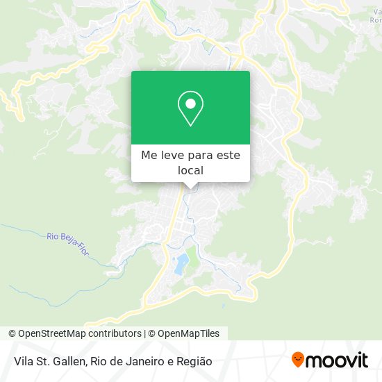 Vila St. Gallen mapa