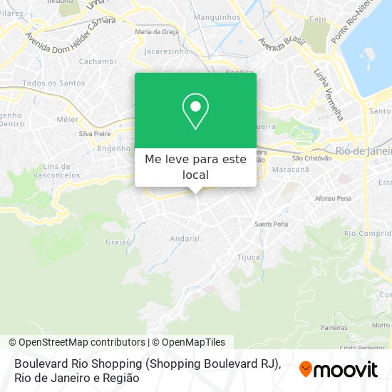 Boulevard Rio Shopping (Shopping Boulevard RJ) mapa