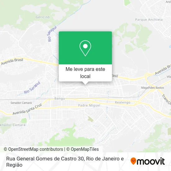 Rua General Gomes de Castro 30 mapa