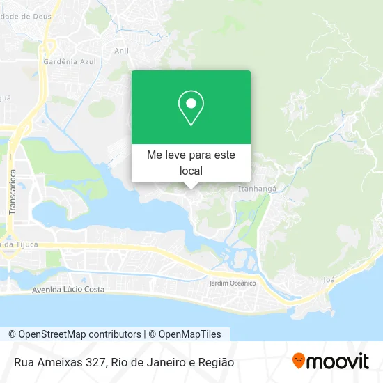 Rua Ameixas 327 mapa