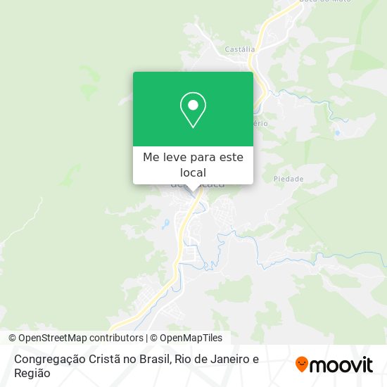 Congregação Cristã no Brasil mapa