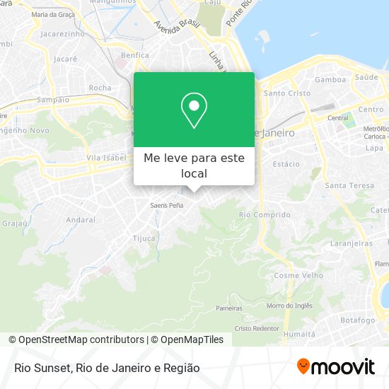 Rio Sunset mapa