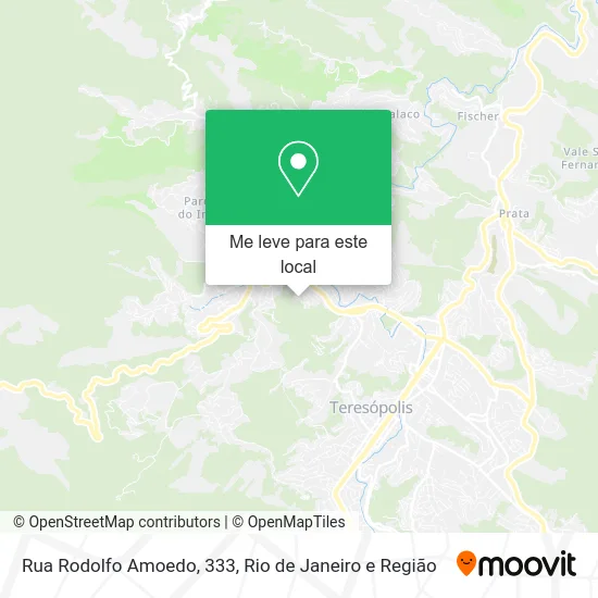 Rua Rodolfo Amoedo, 333 mapa