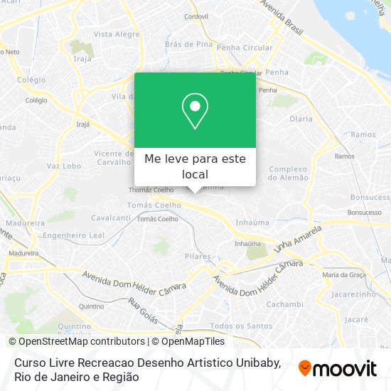 Curso Livre Recreacao Desenho Artistico Unibaby mapa