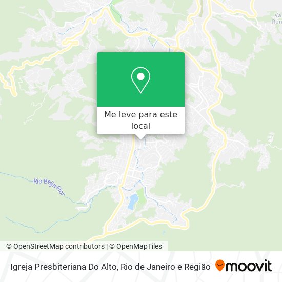 Igreja Presbiteriana Do Alto mapa
