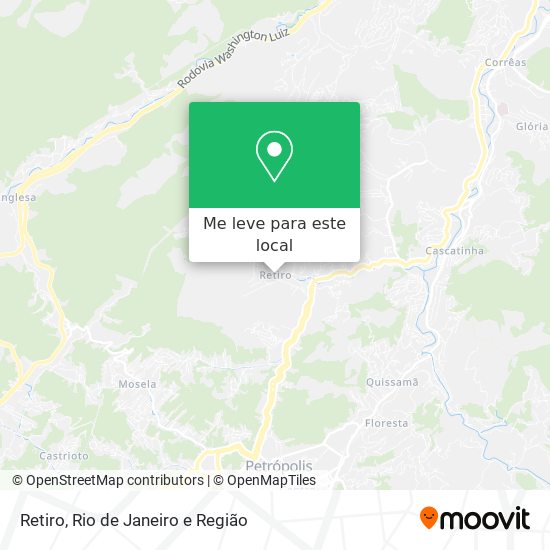 Retiro mapa