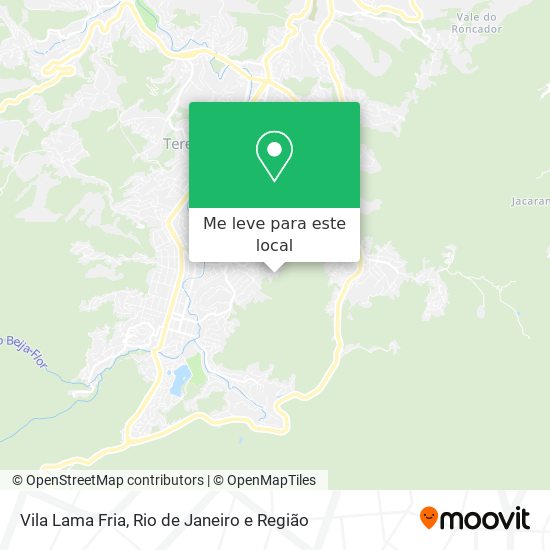 Vila Lama Fria mapa