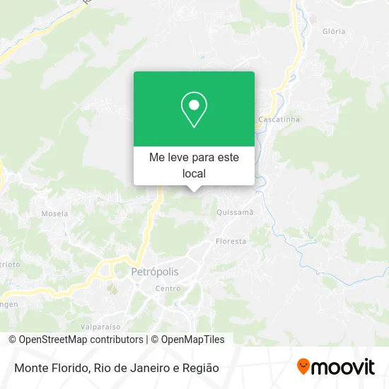 Monte Florido mapa