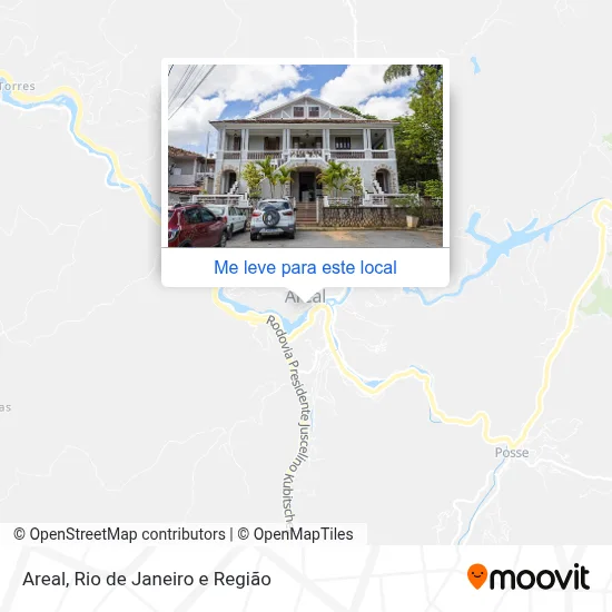 Areal mapa