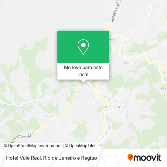Hotel Vale Real mapa