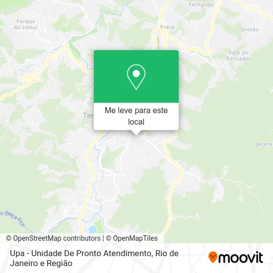 Upa - Unidade De Pronto Atendimento mapa