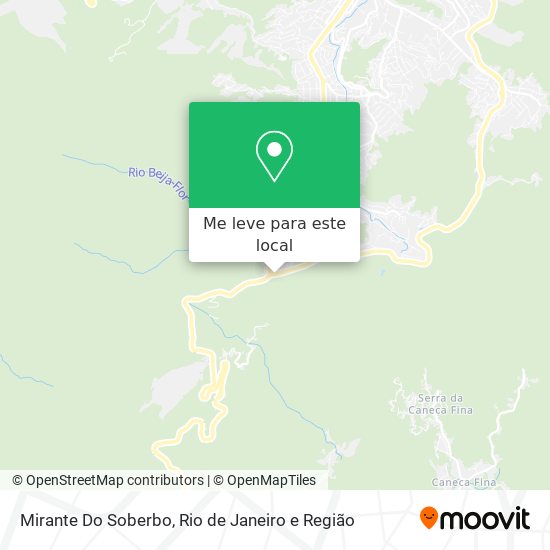 Mirante Do Soberbo mapa