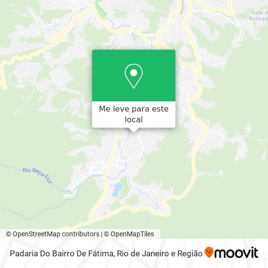 Padaria Do Bairro De Fátima mapa