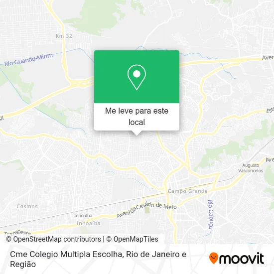 Cme Colegio Multipla Escolha mapa