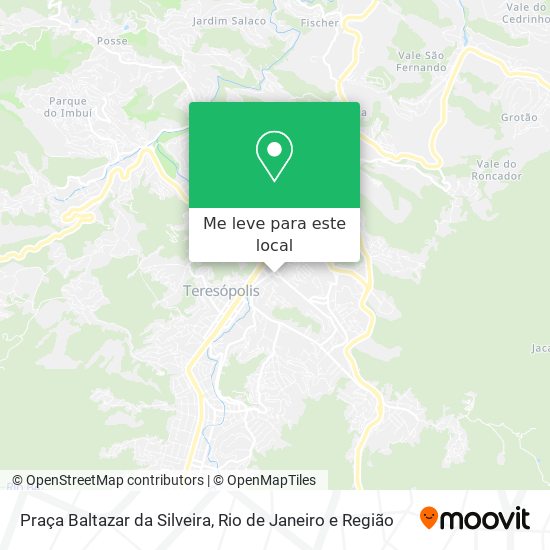 Praça Baltazar da Silveira mapa