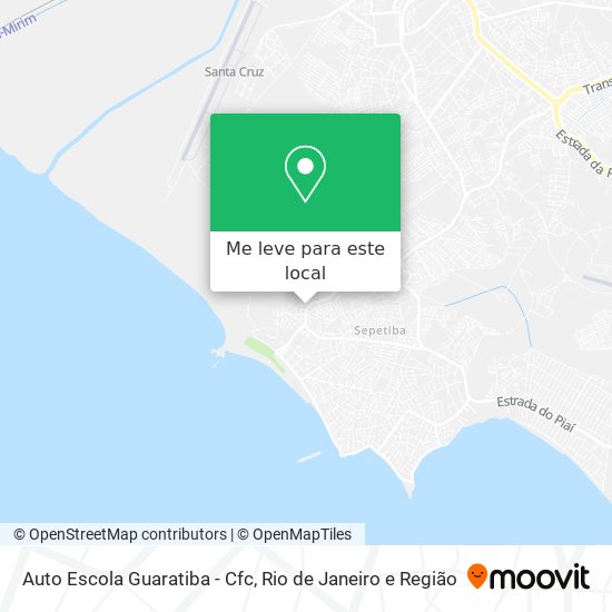 Auto Escola Guaratiba - Cfc mapa