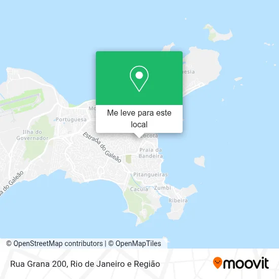 Rua Grana 200 mapa