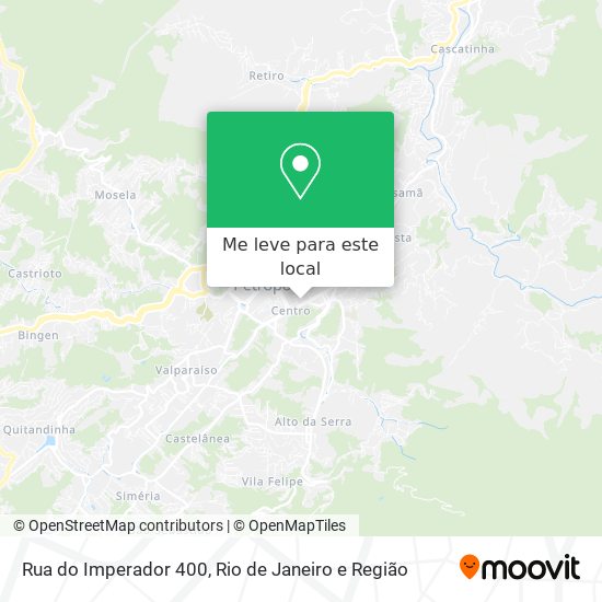 Rua do Imperador 400 mapa