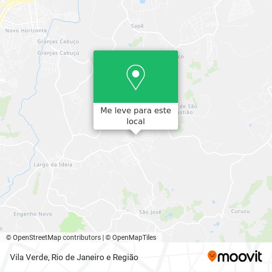 Vila Verde mapa