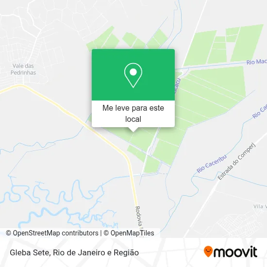 Gleba Sete mapa