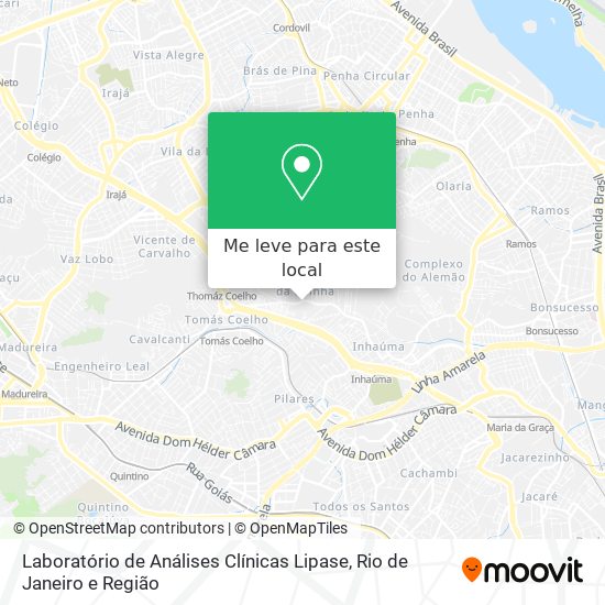 Laboratório de Análises Clínicas Lipase mapa