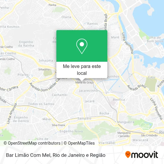 Bar Limão Com Mel mapa