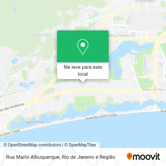 Rua Mario Albuquerque mapa