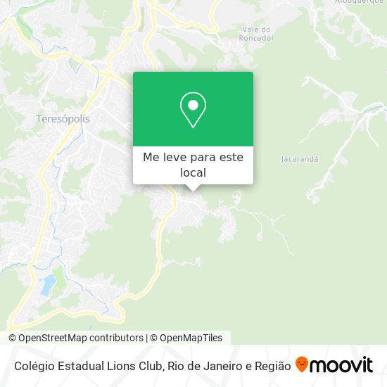 Colégio Estadual Lions Club mapa