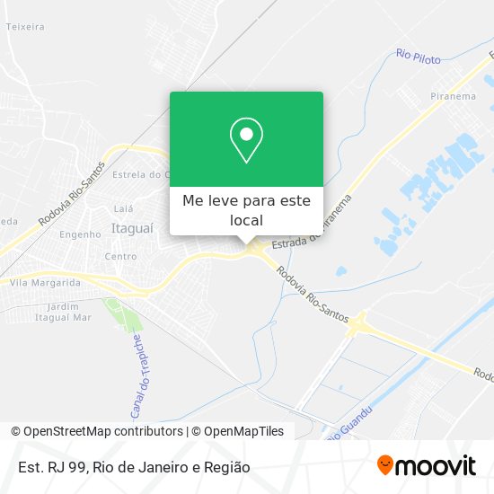 Est. RJ 99 mapa