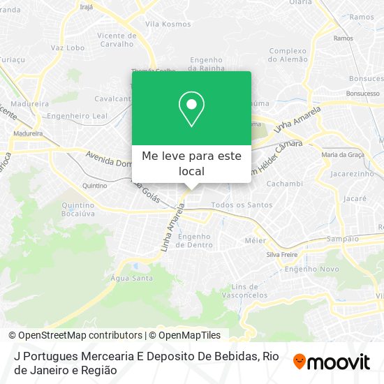 J Portugues Mercearia E Deposito De Bebidas mapa