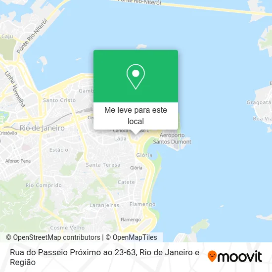 Rua do Passeio Próximo ao 23-63 mapa