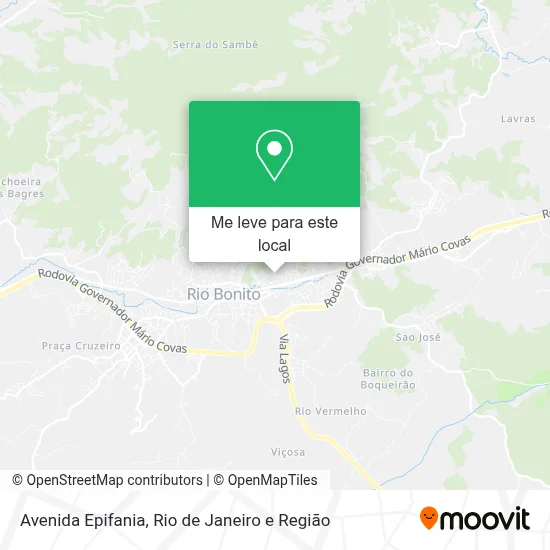 Avenida Epifania mapa