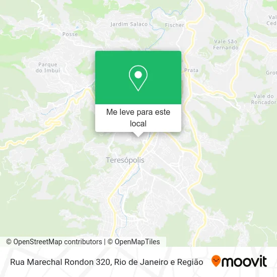 Rua Marechal Rondon 320 mapa