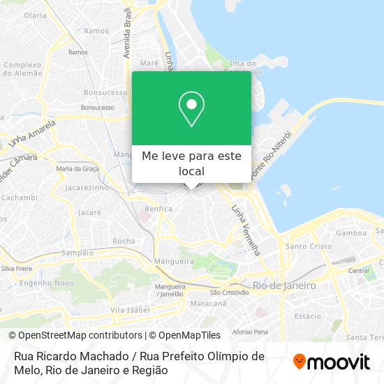 Rua Ricardo Machado / Rua Prefeito Olímpio de Melo mapa