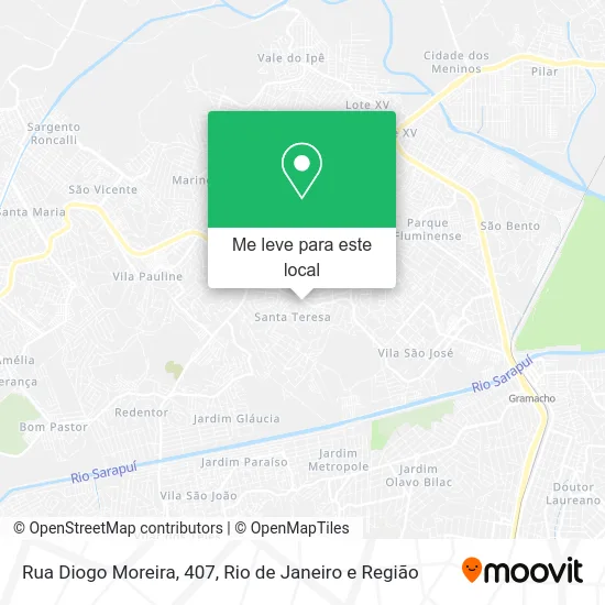 Rua Diogo Moreira, 407 mapa