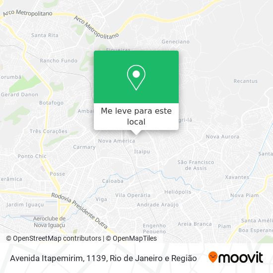 Avenida Itapemirim, 1139 mapa