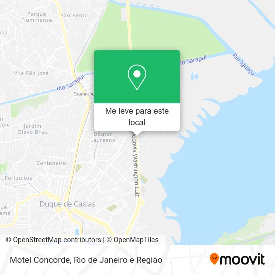 Motel Concorde mapa