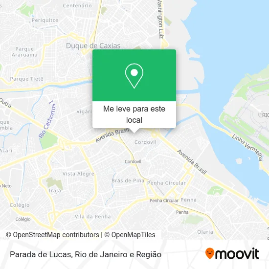Parada de Lucas mapa