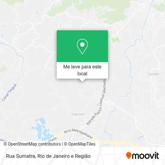 Rua Sumatra mapa