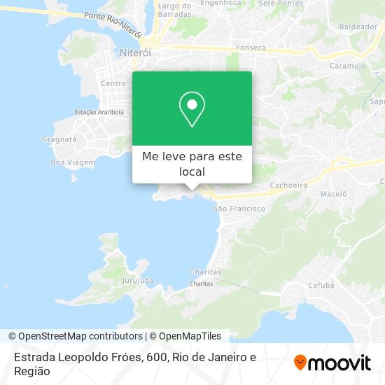 Estrada Leopoldo Fróes, 600 mapa