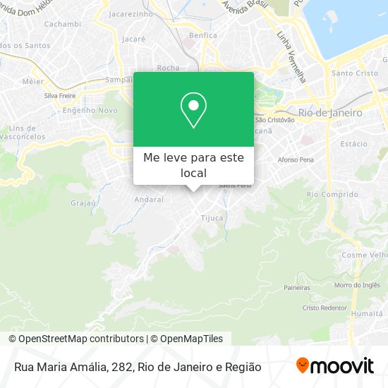Rua Maria Amália, 282 mapa